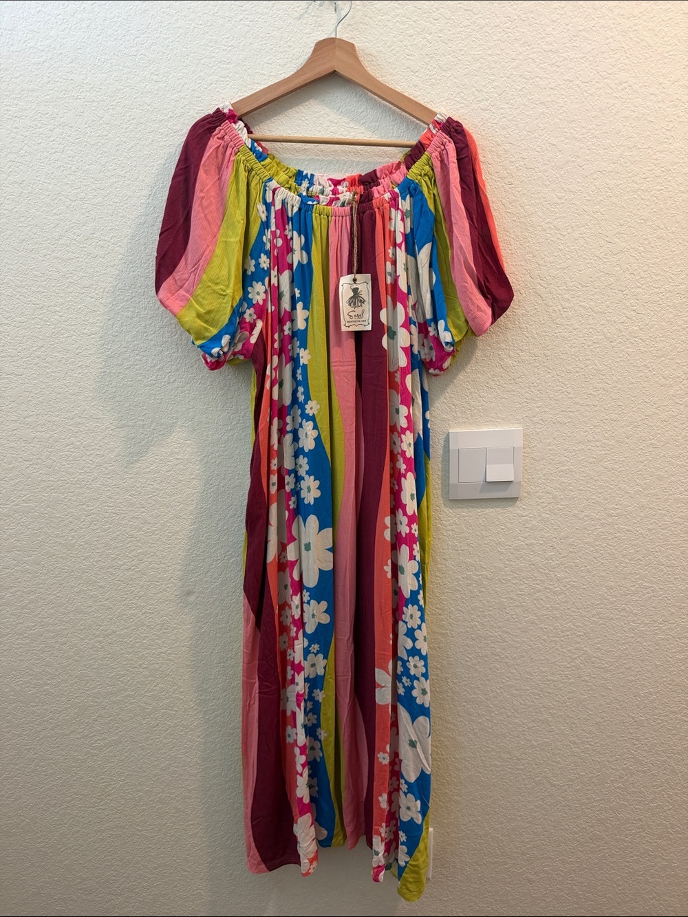 NWTS Easel Dopamine Maxi Dress - Picture 2 of 5
